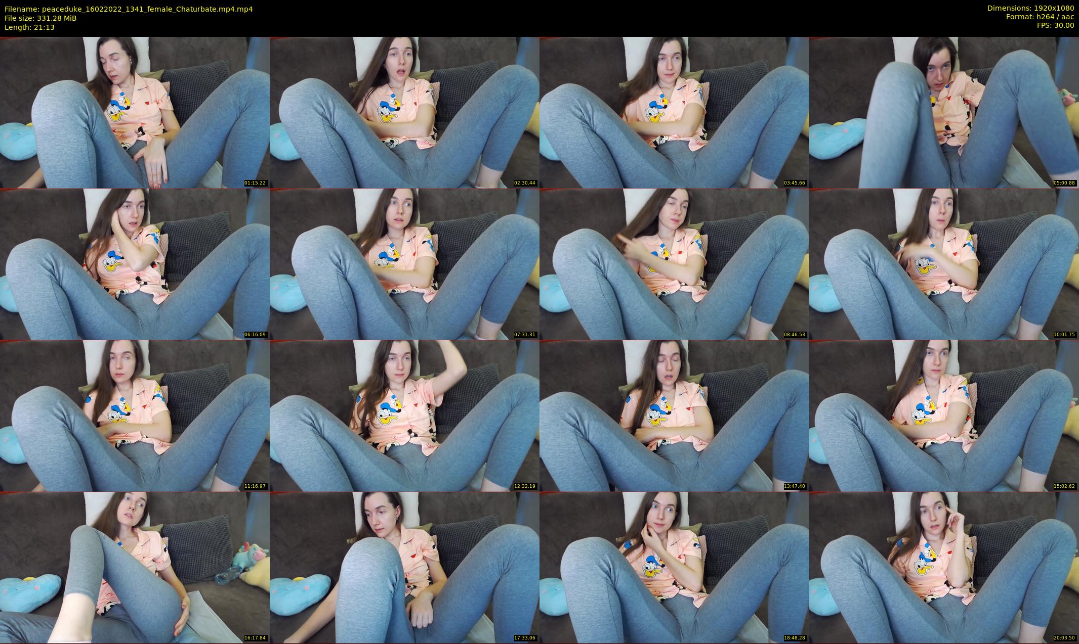 peaceduke — 22 minute Chaturbate female cam show recording, 1080p, Feb 16, 2022