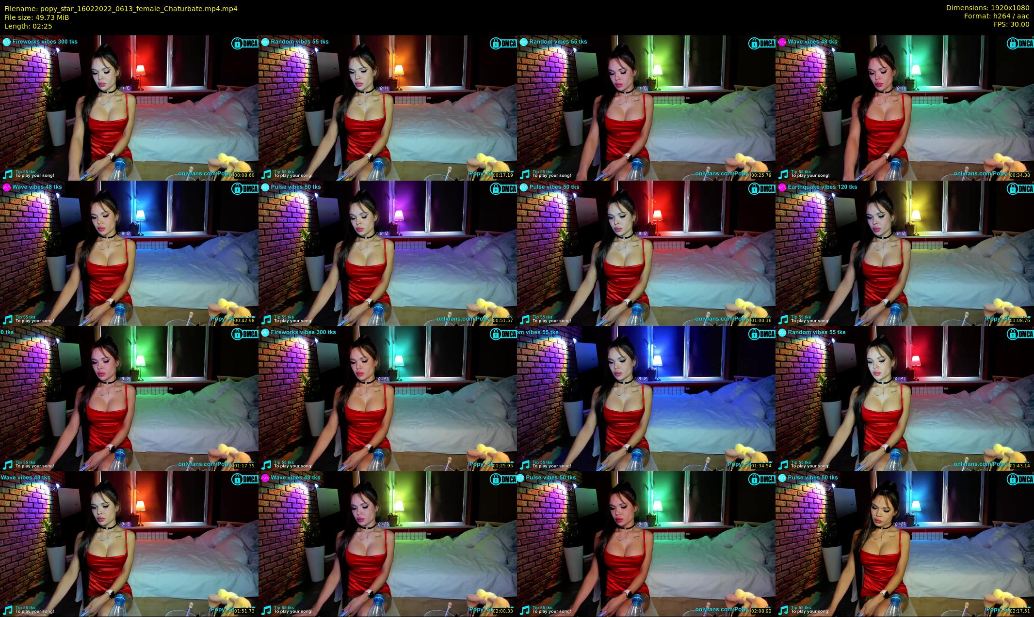 popy_star — 3 minute Chaturbate couple cam show recording, 1080p, Feb 16, 2022