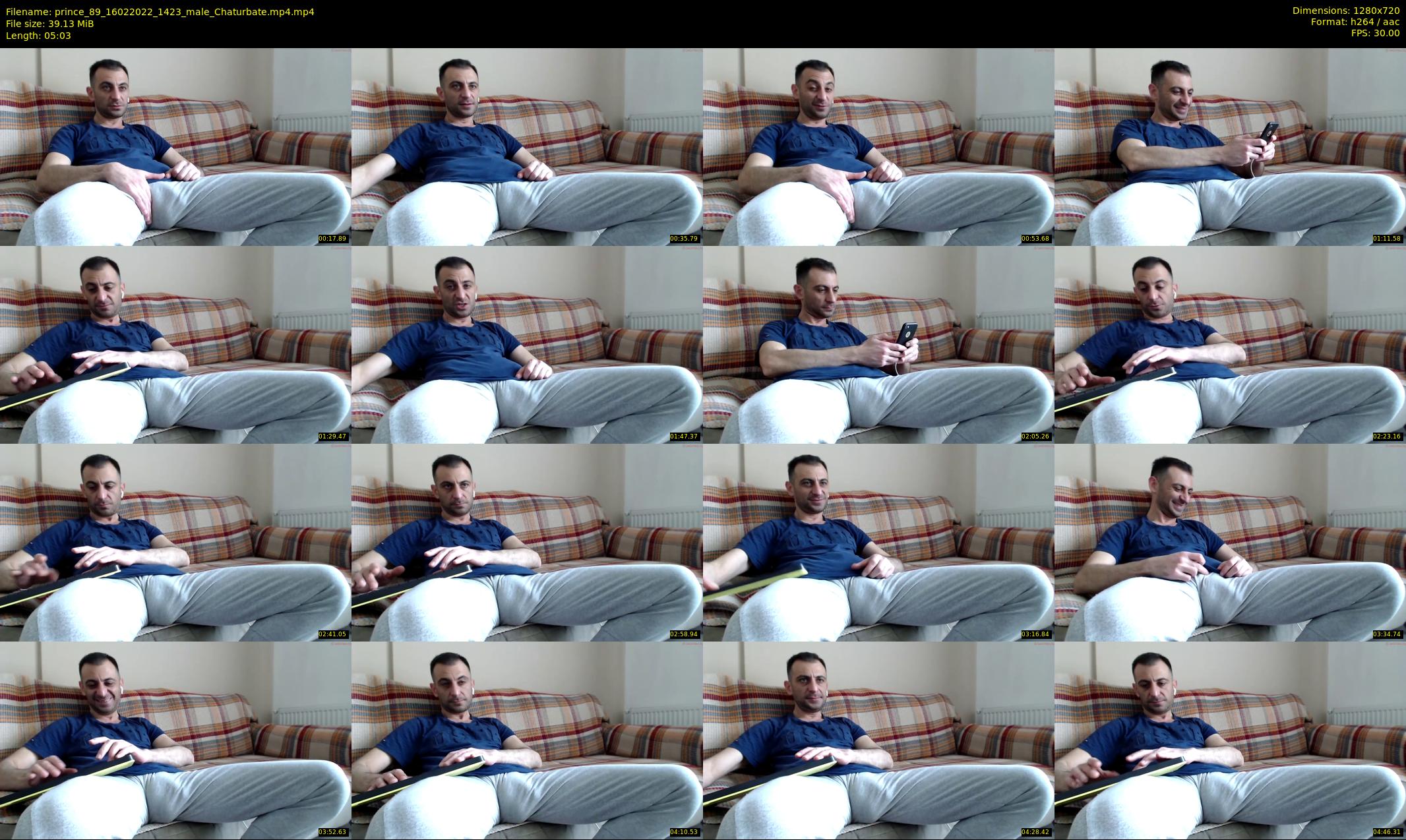 prince_89 — 6 minute Chaturbate male cam show recording, 720p, Feb 16, 2022