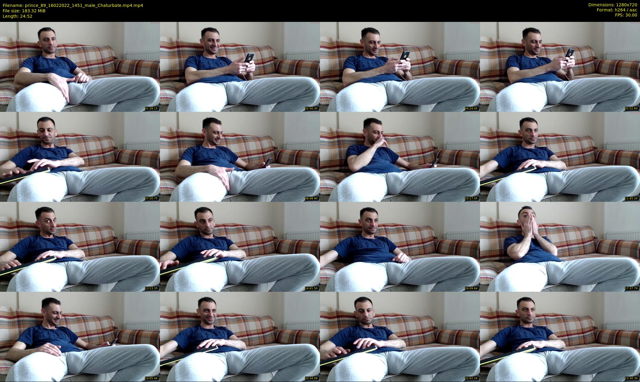 prince_89 — 25 minute Chaturbate male cam show recording, 720p, Feb 16, 2022