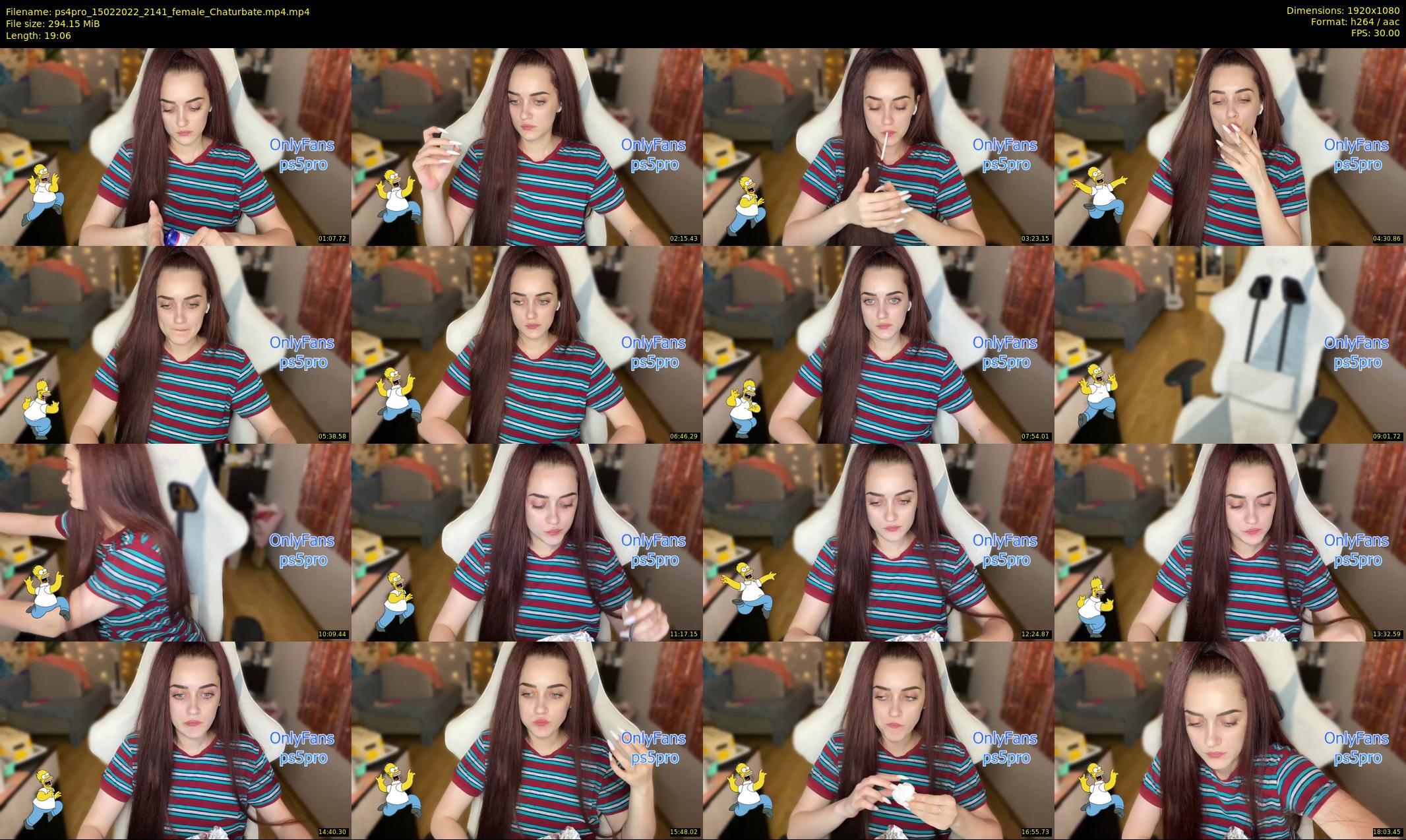 ps4pro — 20 minute Chaturbate female cam show recording, 1080p, Feb 15, 2022
