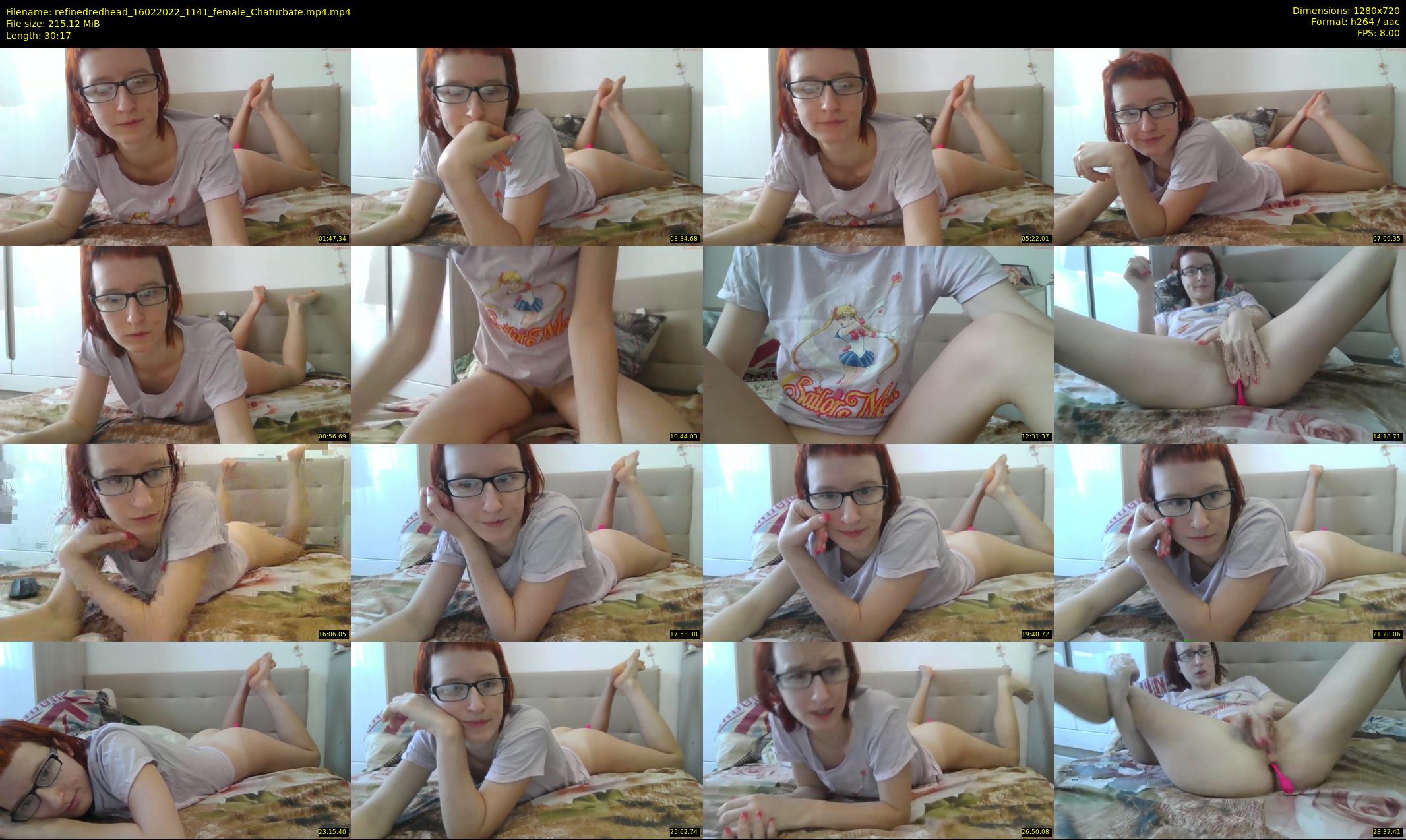 refinedredhead — 31 minute Chaturbate female cam show recording, 720p, Feb 16, 2022