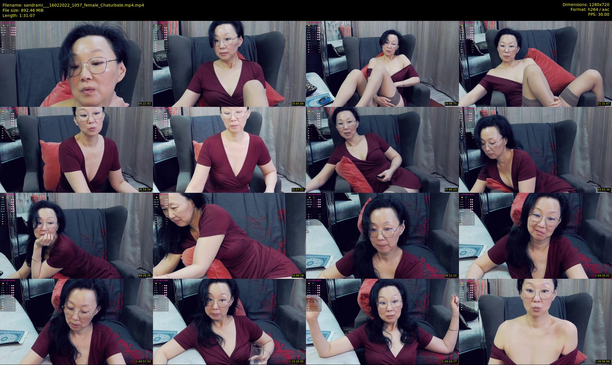 sandrami__ — 92 minute Chaturbate female cam show recording, 720p, Feb 16, 2022