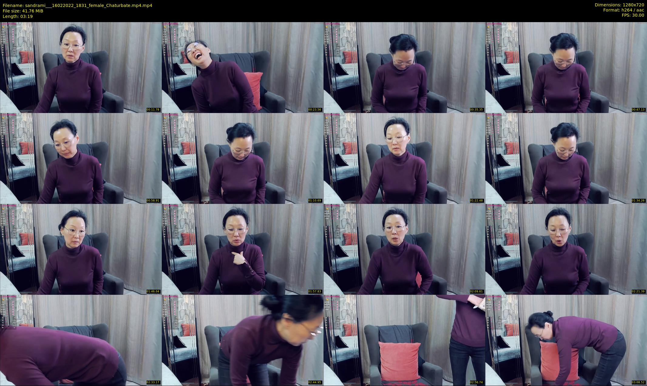 sandrami__ — 4 minute Chaturbate female cam show recording, 720p, Feb 16, 2022