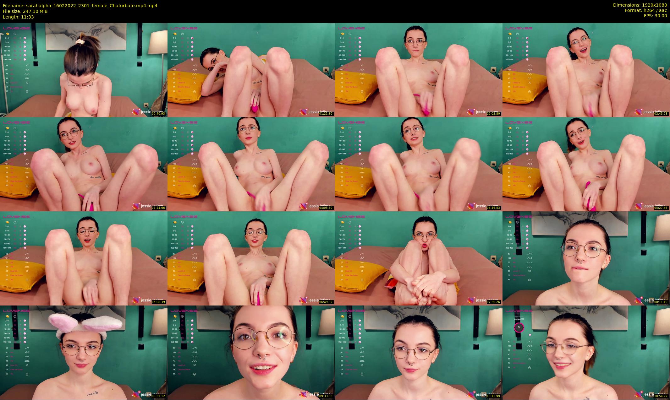 sarahalpha — 12 minute Chaturbate couple cam show recording, 1080p, Feb 16, 2022