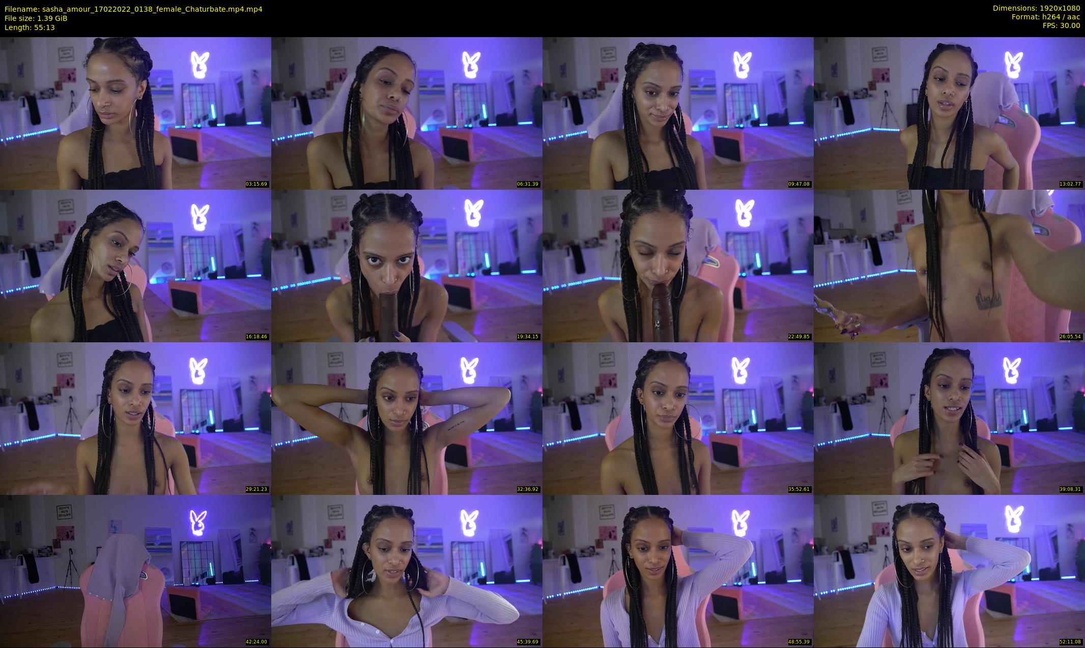 sasha_amour — 56 minute Chaturbate female cam show recording, 1080p, Feb 17, 2022