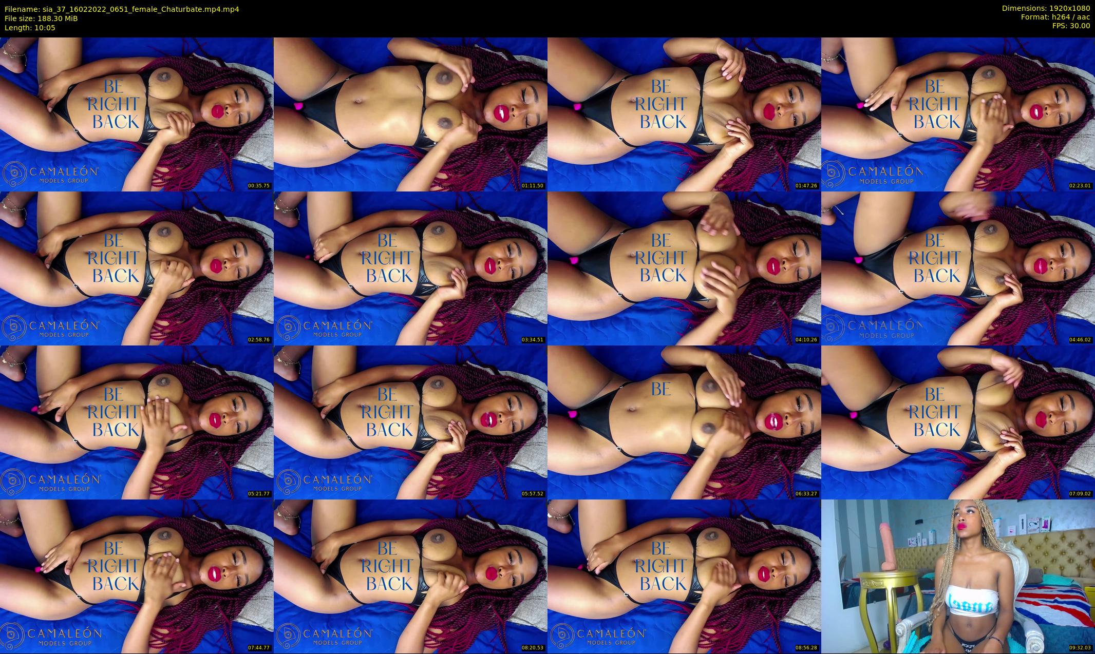 sia_37 — 11 minute Chaturbate female cam show recording, 1080p, Feb 16, 2022