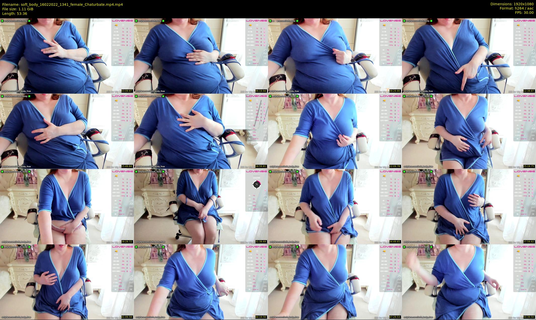 soft_body — 54 minute Chaturbate female cam show recording, 1080p, Feb 16, 2022