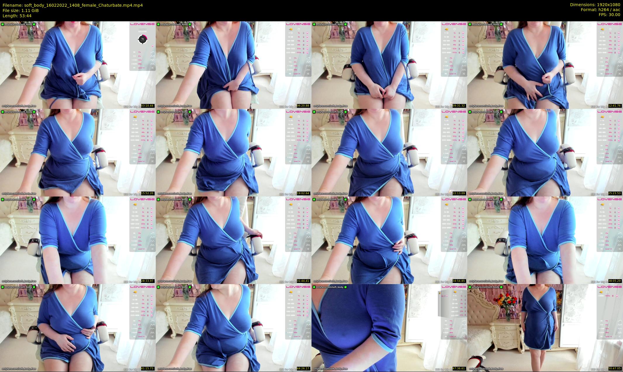 soft_body — 54 minute Chaturbate female cam show recording, 1080p, Feb 16, 2022