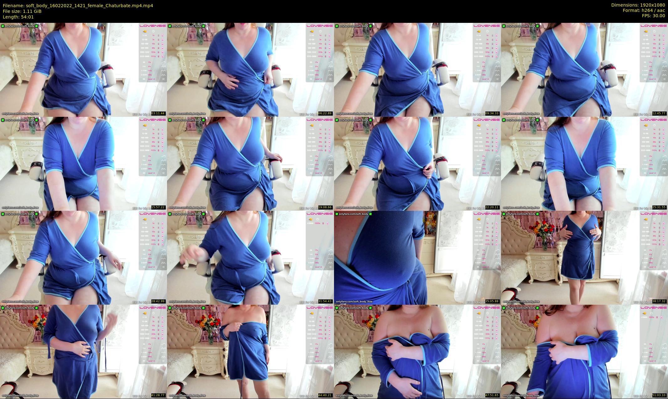 soft_body — 55 minute Chaturbate female cam show recording, 1080p, Feb 16, 2022