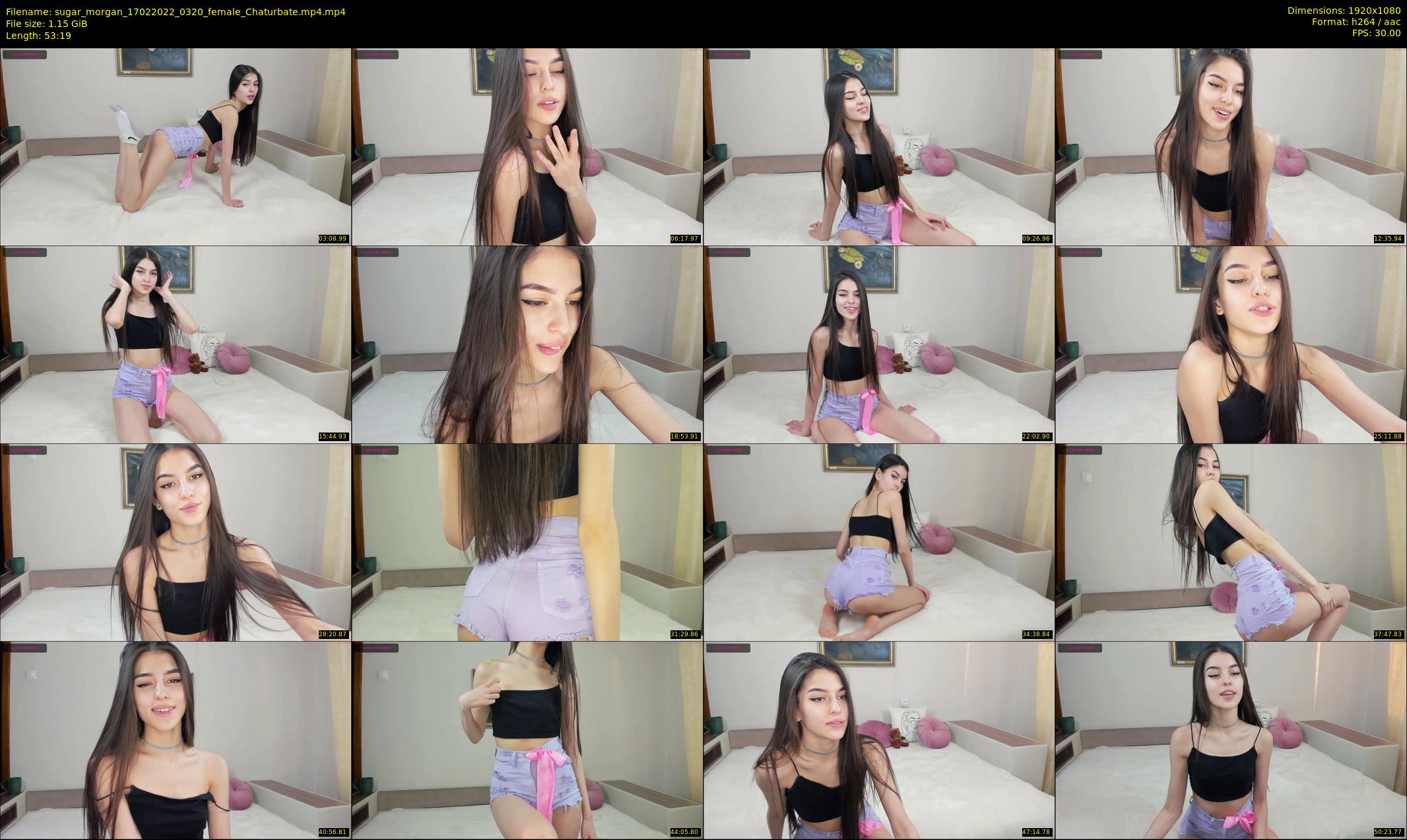 sugar_morgan — 54 minute Chaturbate female cam show recording, 1080p, Feb 17, 2022