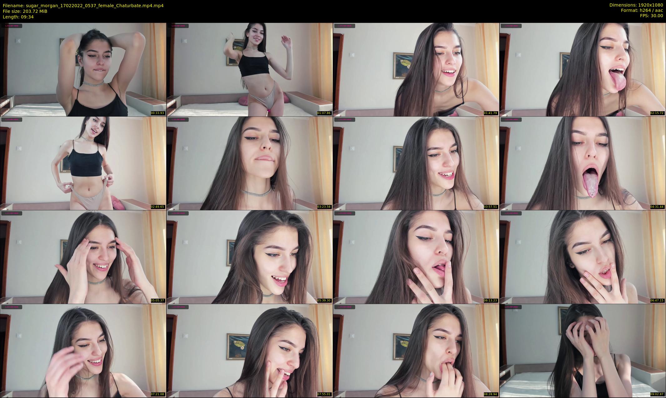 sugar_morgan — 10 minute Chaturbate female cam show recording, 1080p, Feb 17, 2022