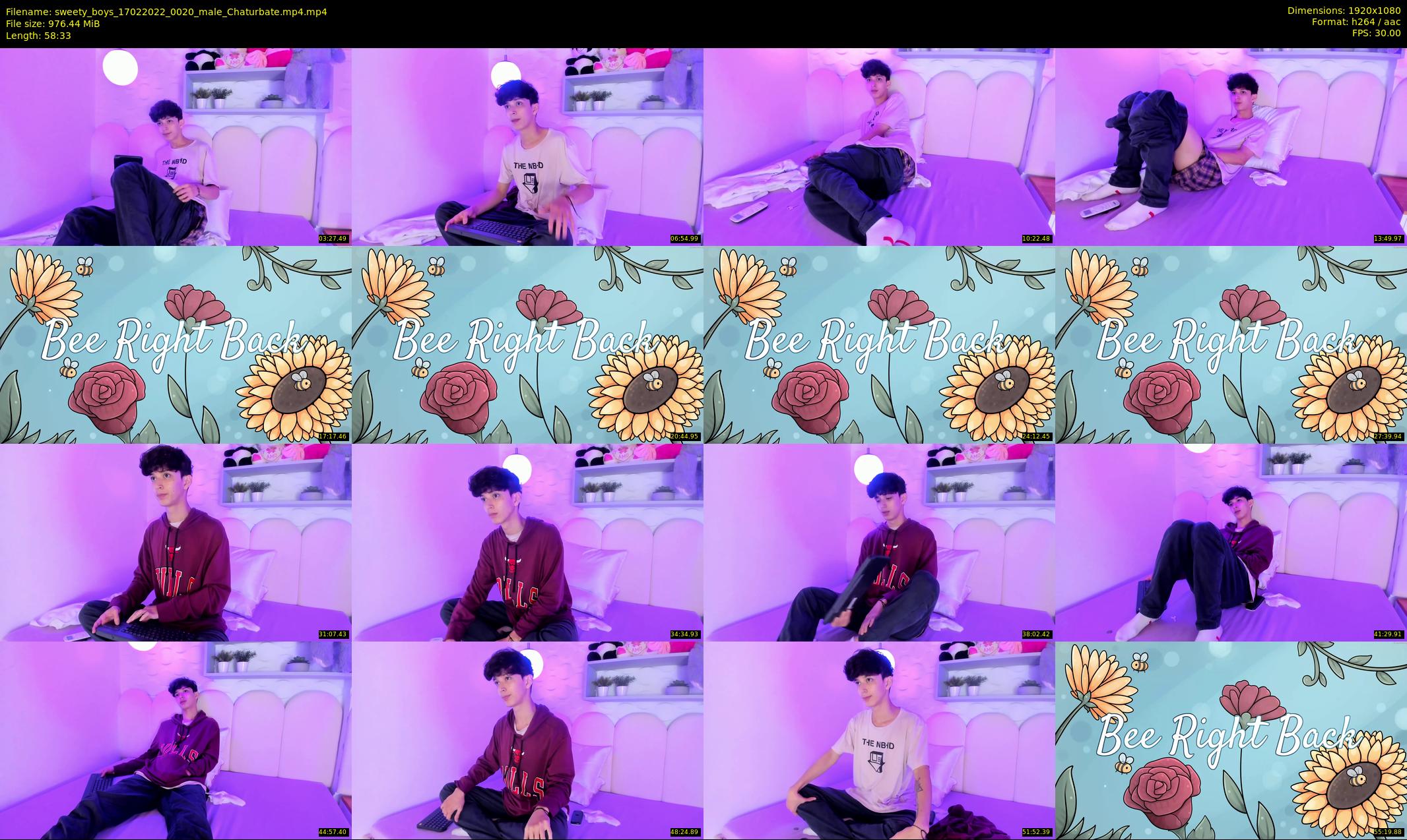sweety_boys — 59 minute Chaturbate male cam show recording, 1080p, Feb 17, 2022