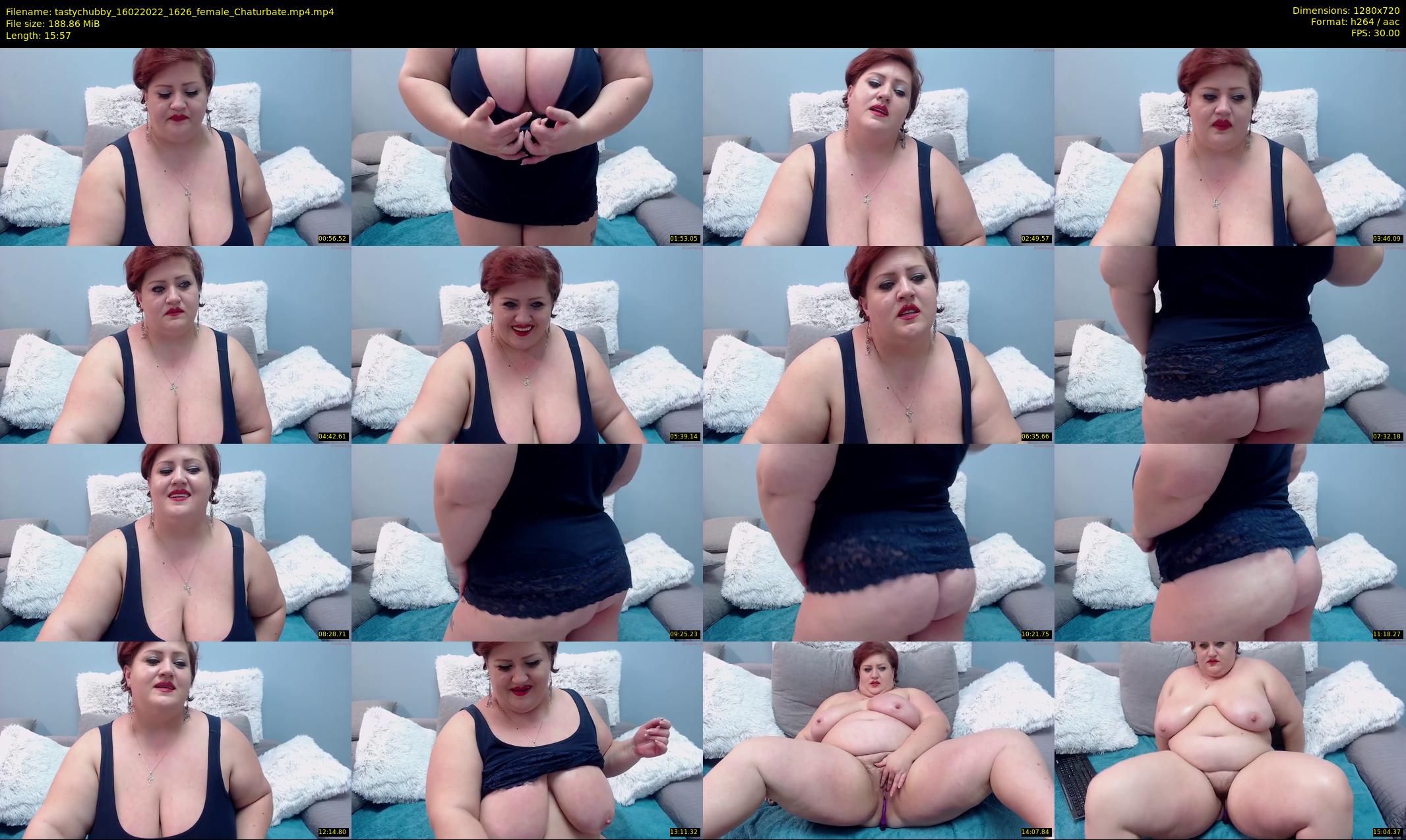 tastychubby — 16 minute Chaturbate female cam show recording, 720p, Feb 16, 2022