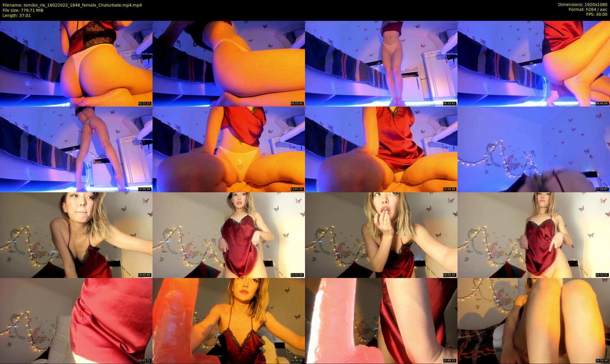 tomiko_rie — 38 minute Chaturbate female cam show recording, 1080p, Feb 16, 2022