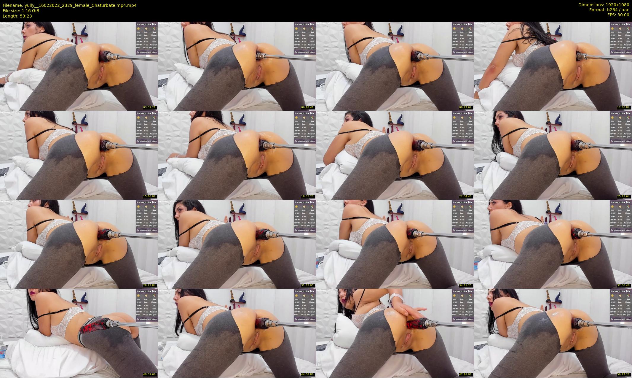 yully_ — 54 minute Chaturbate female cam show recording, 1080p, Feb 16, 2022