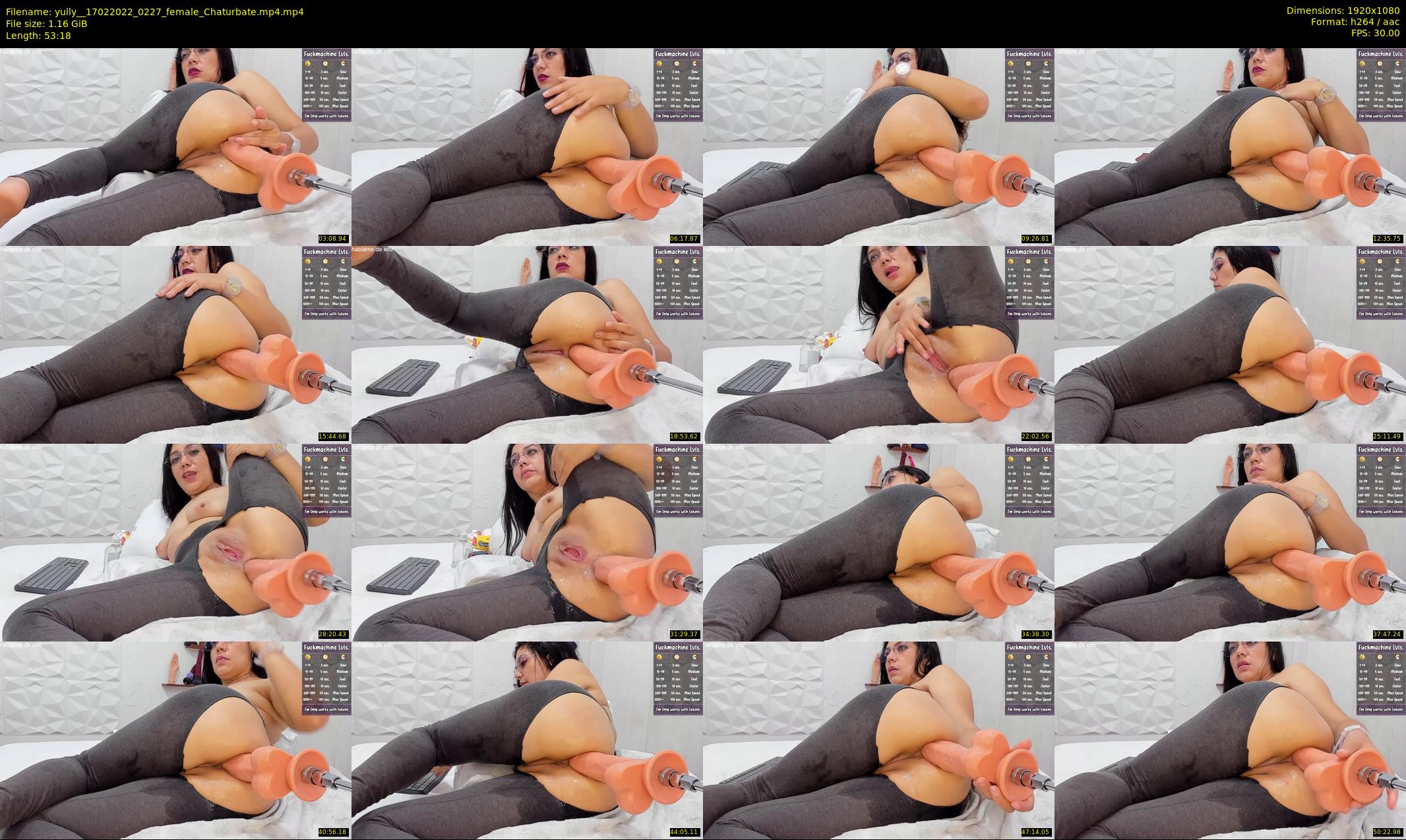 yully_ — 54 minute Chaturbate female cam show recording, 1080p, Feb 17, 2022