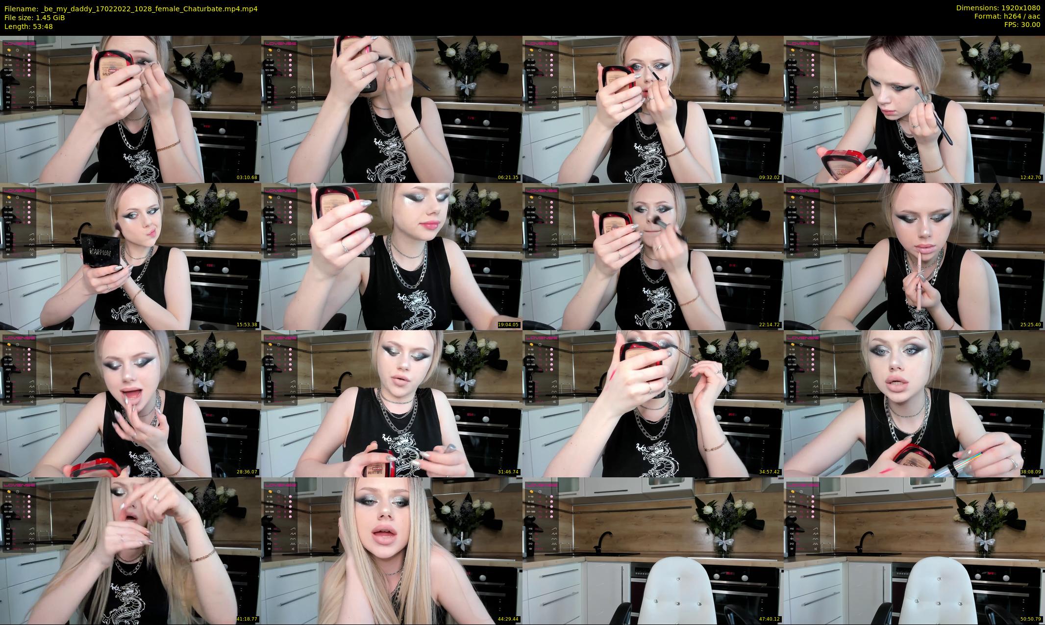 _be_my_daddy — 54 minute Chaturbate female cam show recording, 1080p, Feb 17, 2022