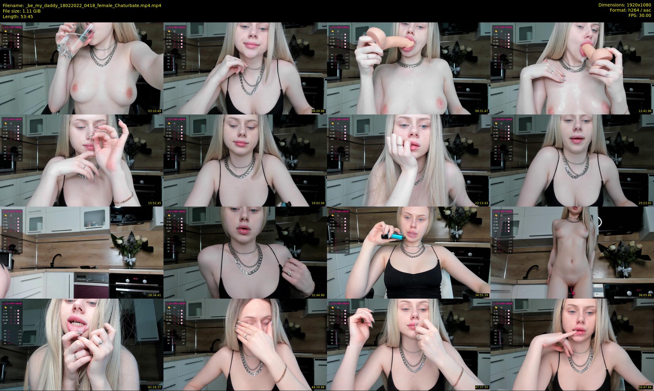 _be_my_daddy — 54 minute Chaturbate female cam show recording, 1080p, Feb 18, 2022