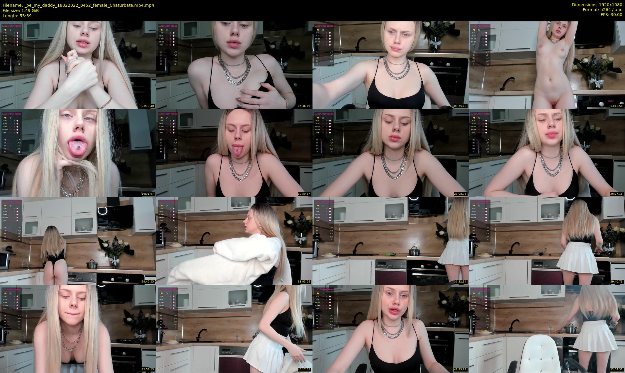 _be_my_daddy — 56 minute Chaturbate female cam show recording, 1080p, Feb 18, 2022