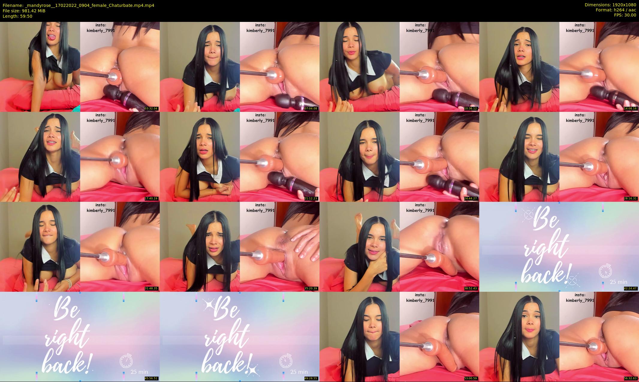 _mandyrose_ — 60 minute Chaturbate female cam show recording, 1080p, Feb 17, 2022