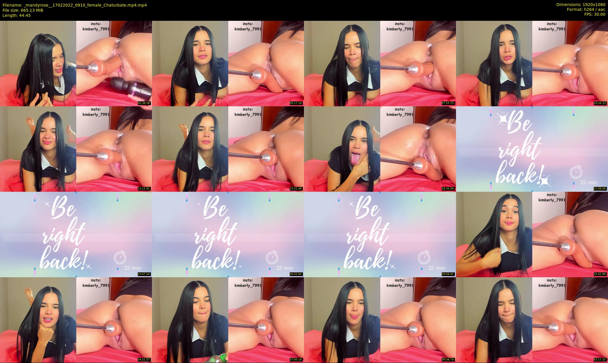 _mandyrose_ — 45 minute Chaturbate female cam show recording, 1080p, Feb 17, 2022