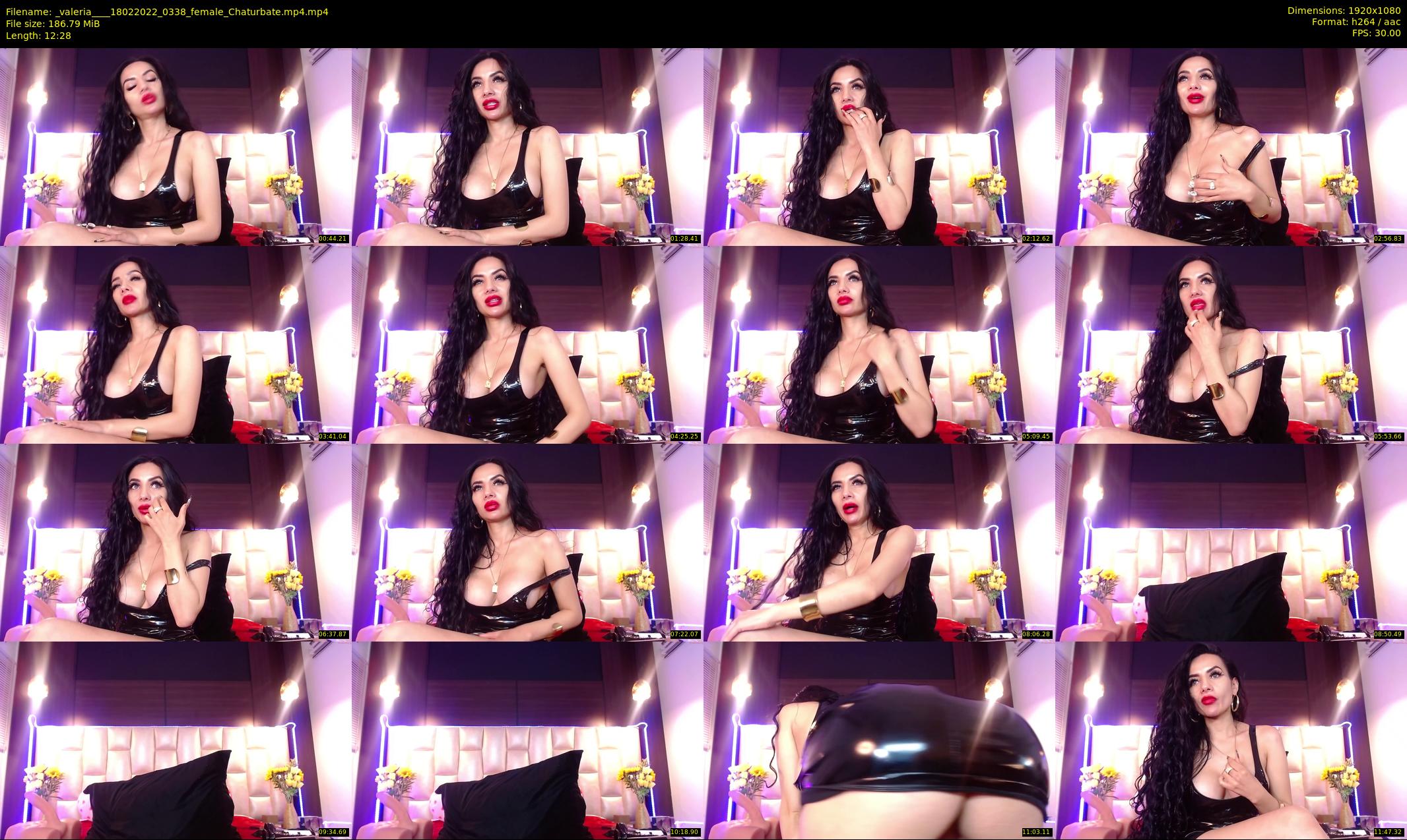 _valeria___ — 13 minute Chaturbate female cam show recording, 1080p, Feb 18, 2022