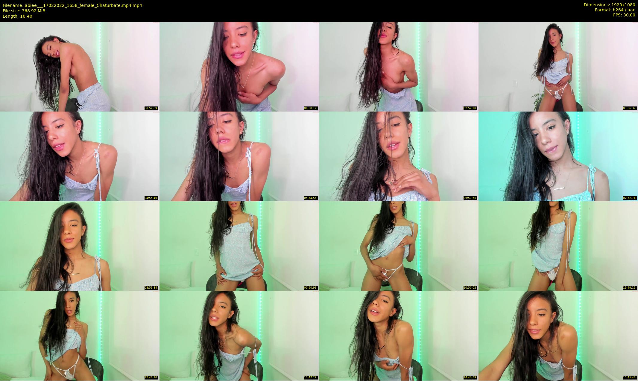 abiee__ — 17 minute Chaturbate female cam show recording, 1080p, Feb 17, 2022