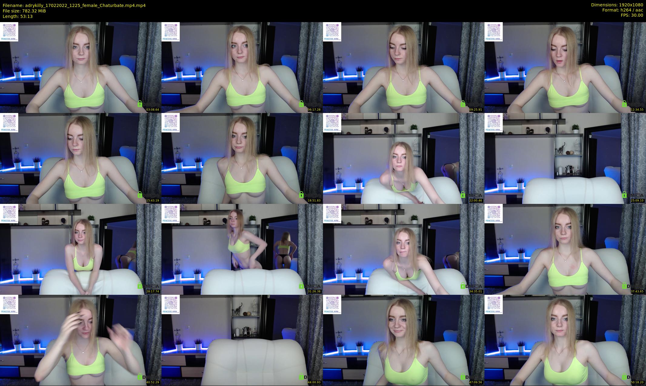 adrykilly — 54 minute Chaturbate female cam show recording, 1080p, Feb 17, 2022