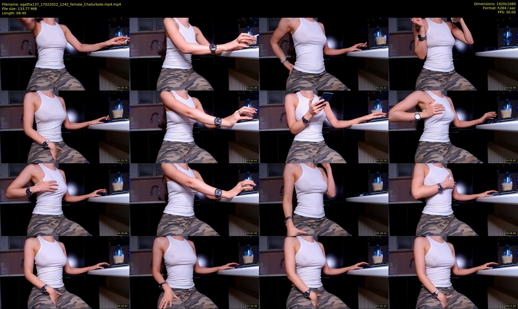 agatha137 — 9 minute Chaturbate female cam show recording, 1080p, Feb 17, 2022