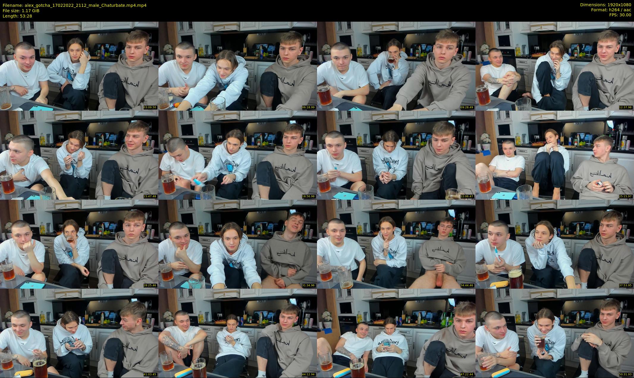 alex_gotcha — 54 minute Chaturbate male cam show recording, 1080p, Feb 17, 2022