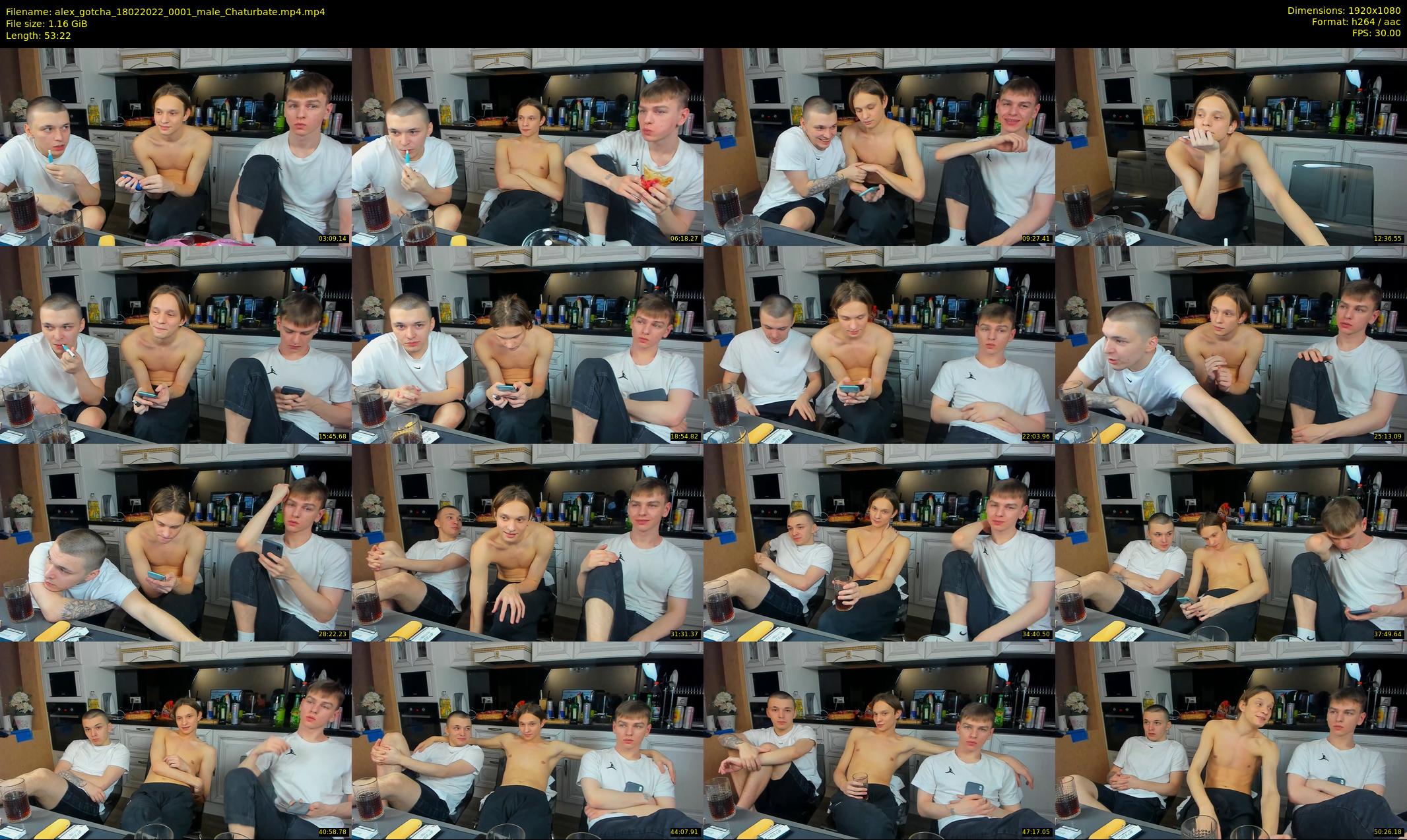 alex_gotcha — 54 minute Chaturbate male cam show recording, 1080p, Feb 18, 2022