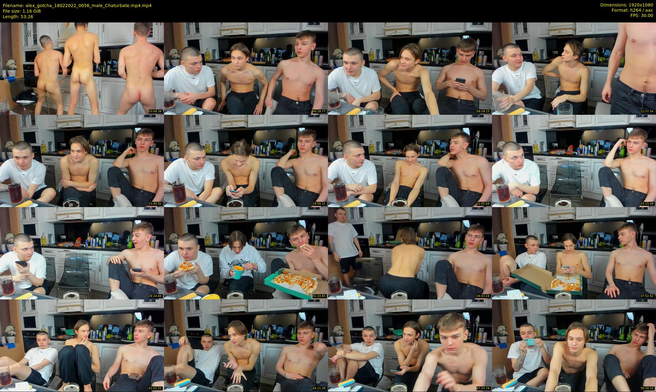 alex_gotcha — 54 minute Chaturbate male cam show recording, 1080p, Feb 18, 2022
