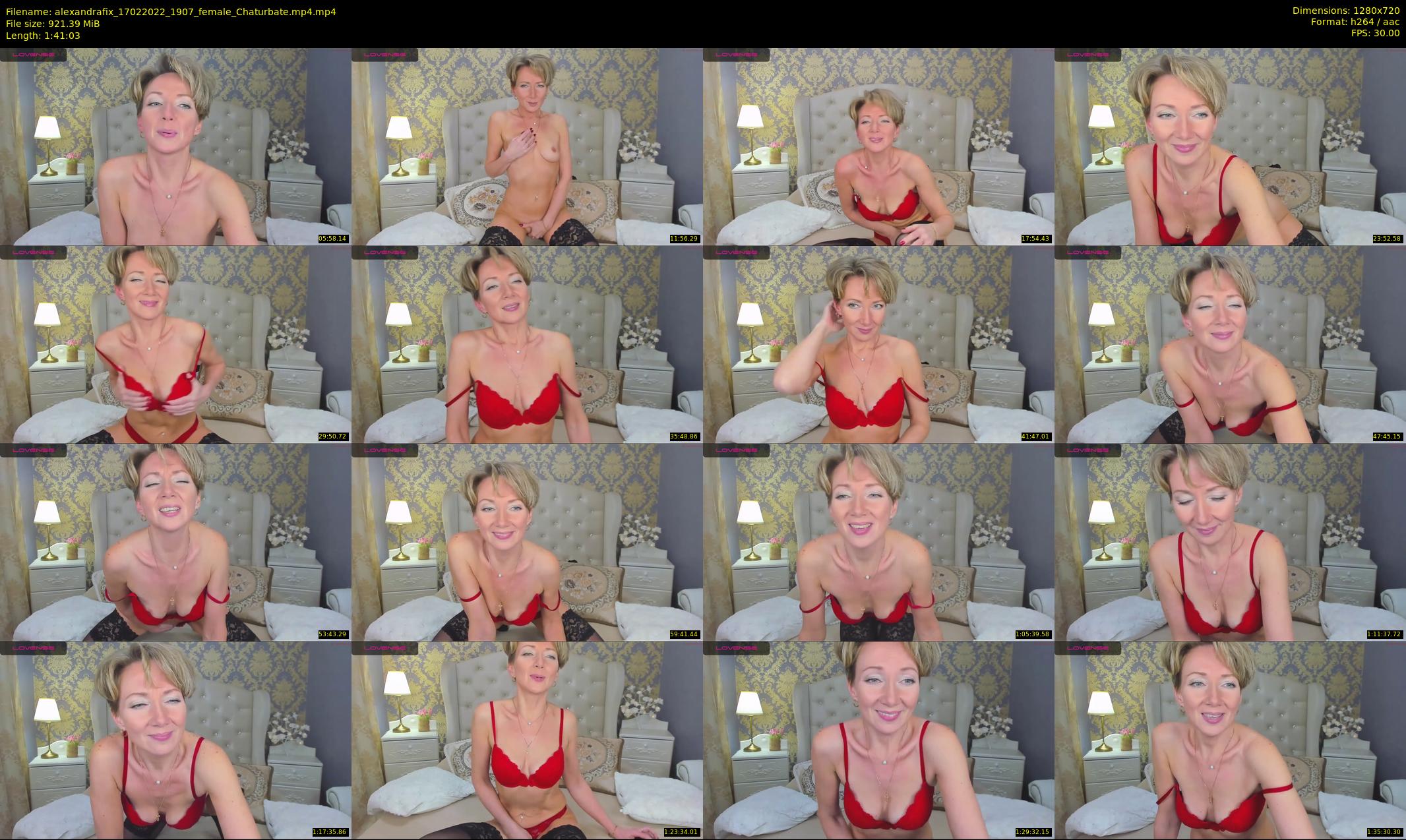 alexandrafix — 102 minute Chaturbate female cam show recording, 720p, Feb 17, 2022