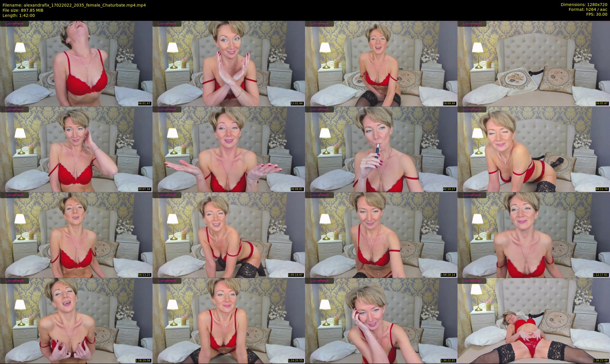alexandrafix — 102 minute Chaturbate female cam show recording, 720p, Feb 17, 2022