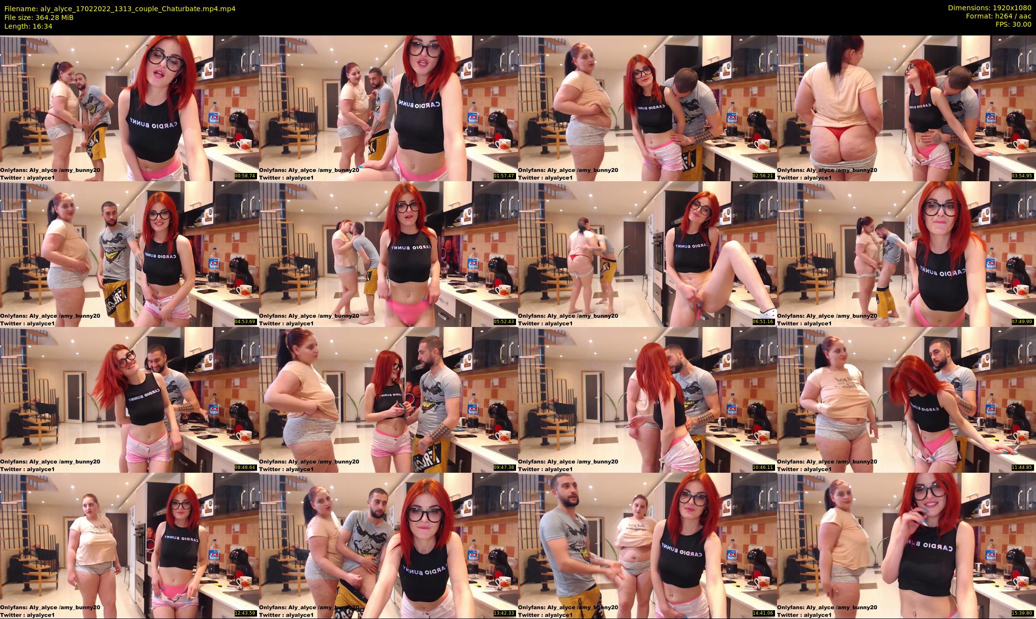 aly_alyce — 17 minute Chaturbate female cam show recording, 1080p, Feb 17, 2022
