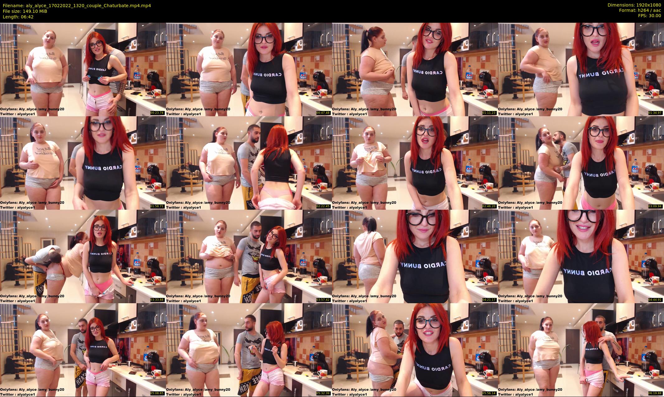 aly_alyce — 7 minute Chaturbate female cam show recording, 1080p, Feb 17, 2022
