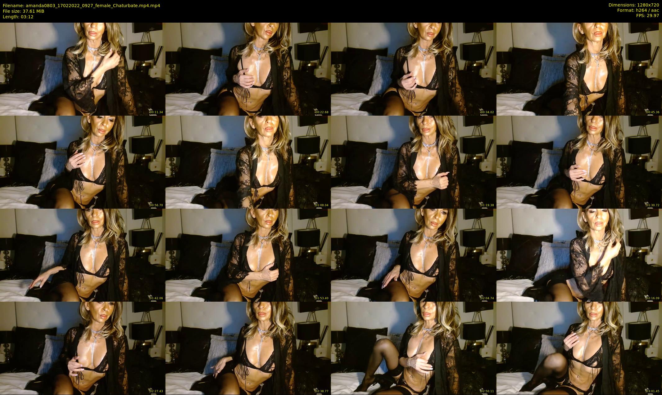amanda0803 — 4 minute Chaturbate female cam show recording, 720p, Feb 17, 2022