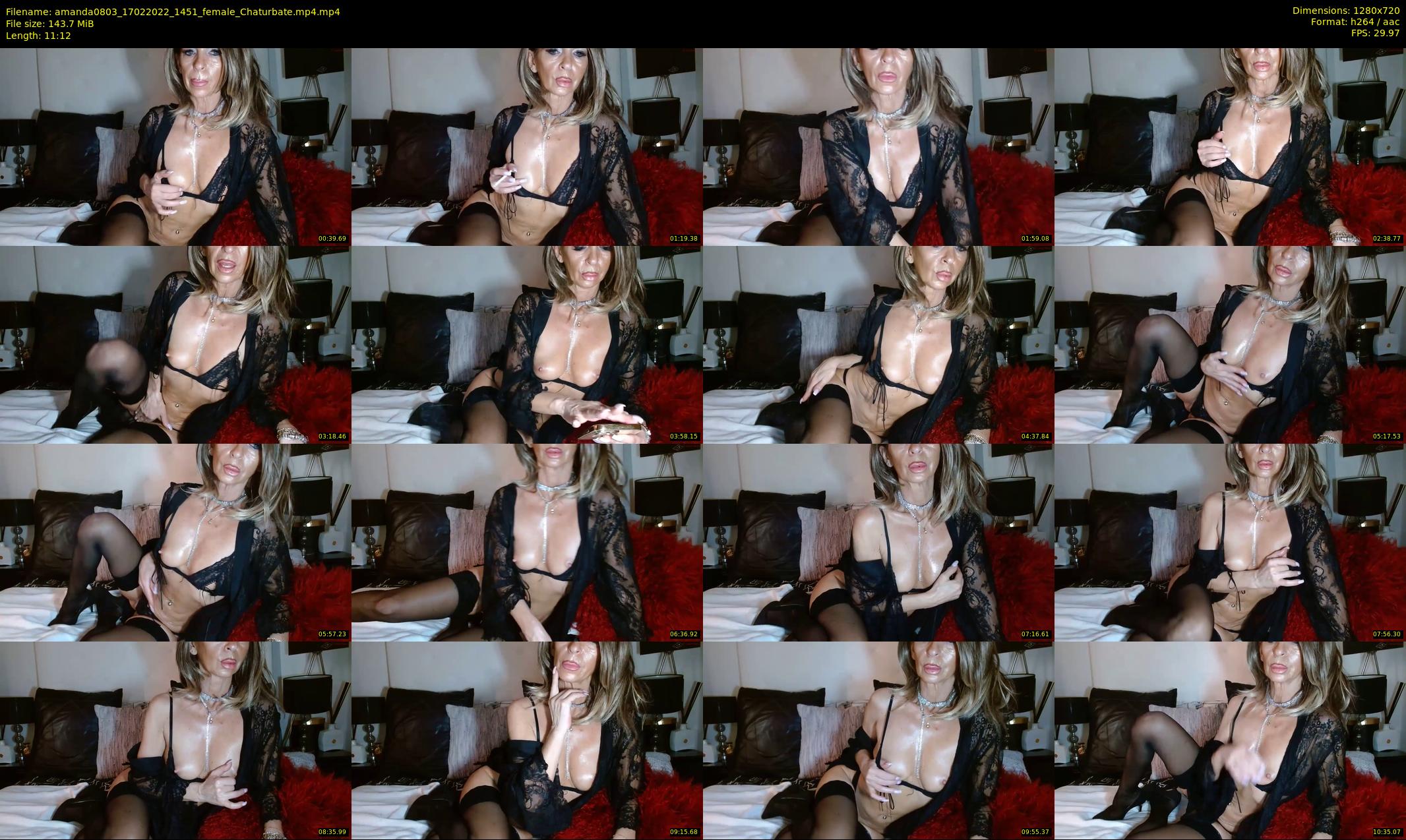 amanda0803 — 12 minute Chaturbate female cam show recording, 720p, Feb 17, 2022