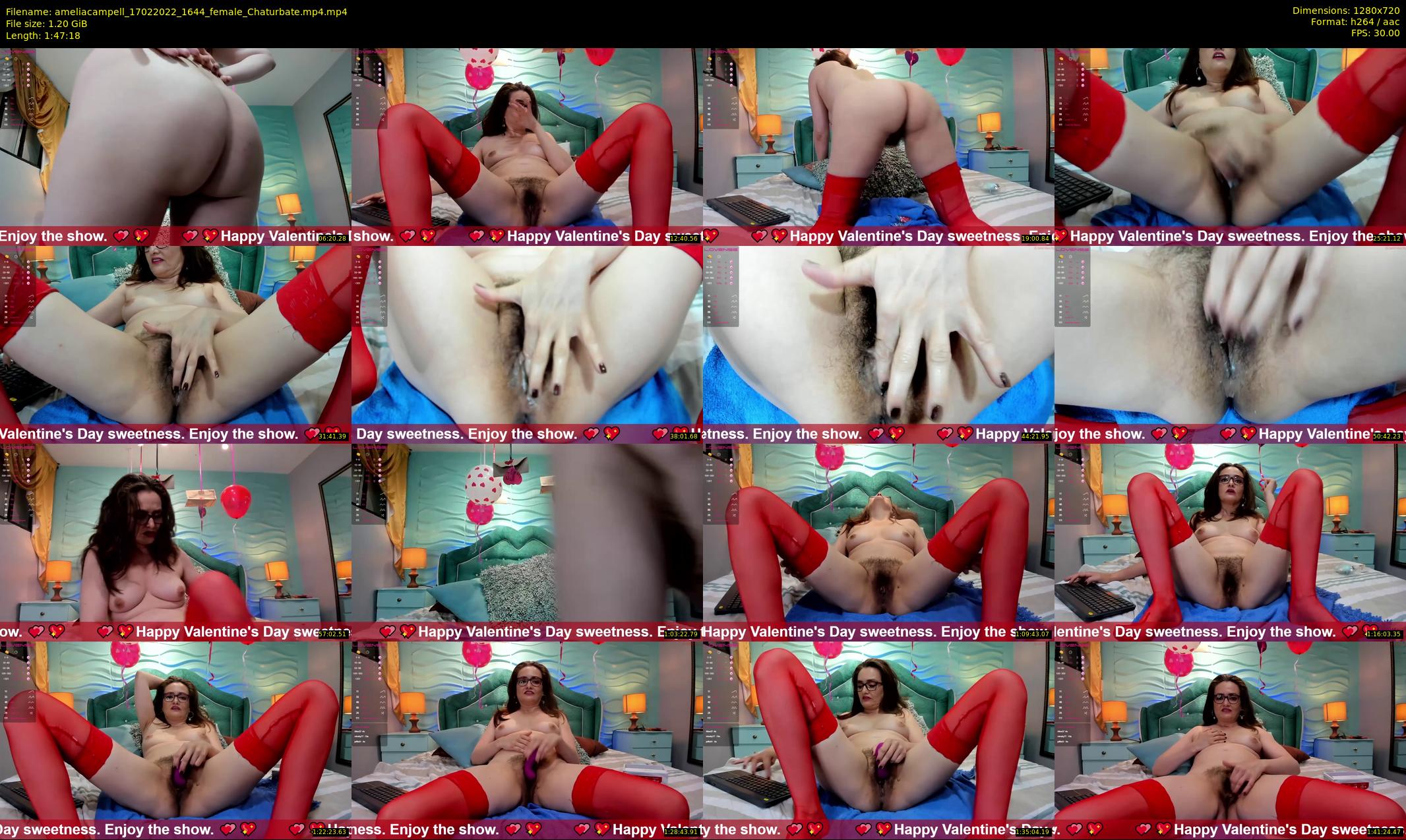 ameliacampell — 108 minute Chaturbate female cam show recording, 720p, Feb 17, 2022