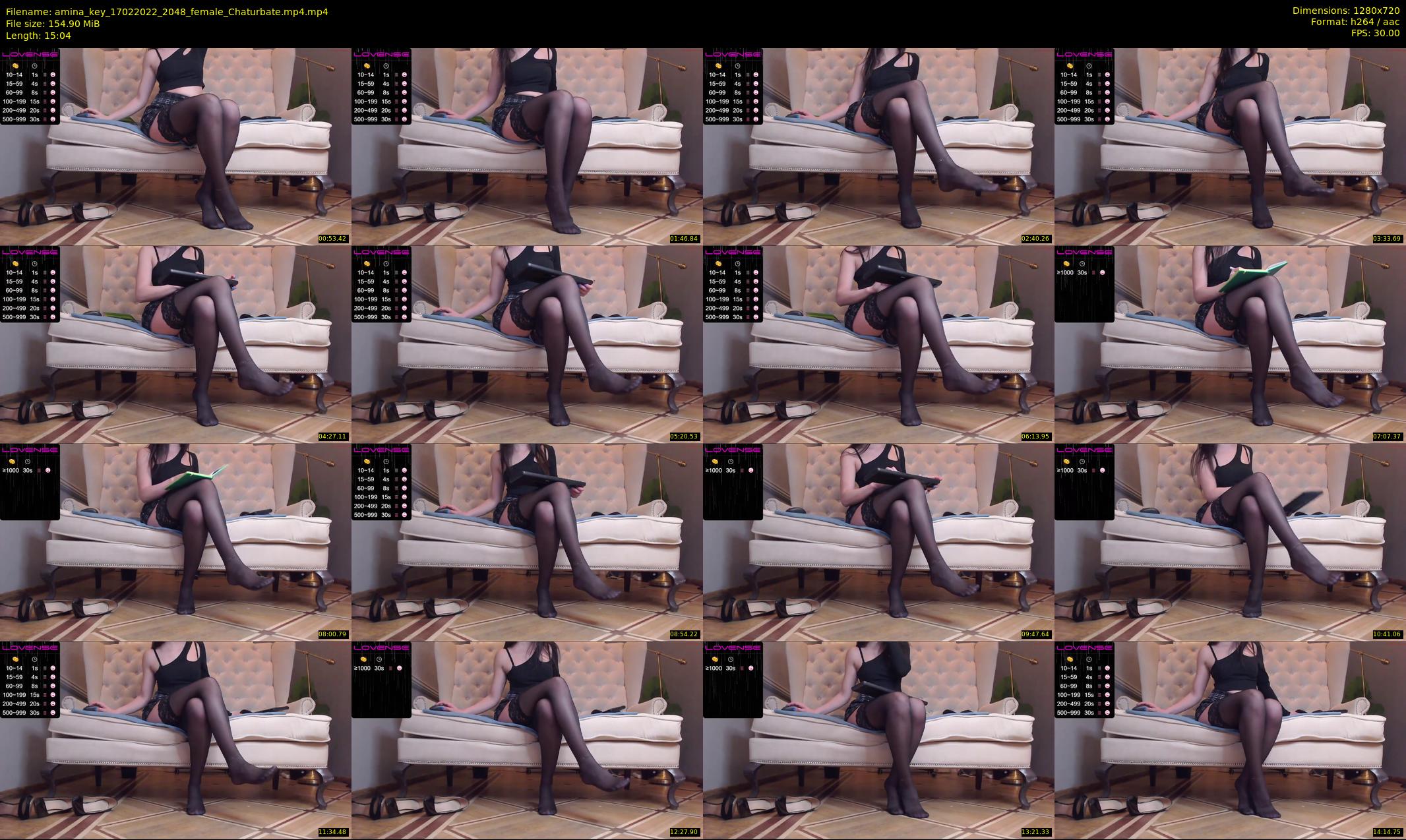 amina_key — 16 minute Chaturbate female cam show recording, 720p, Feb 17, 2022