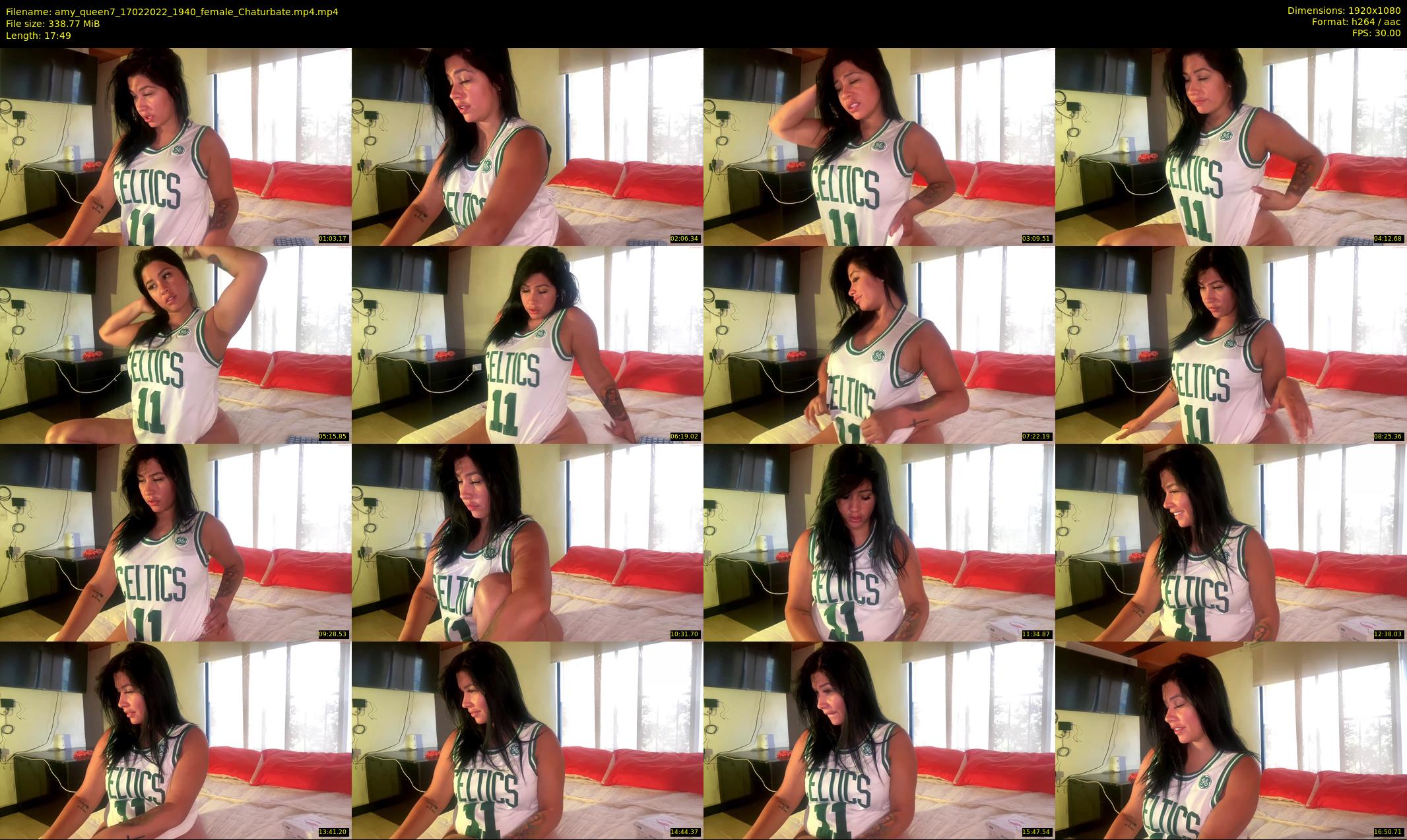 amy_queen7 — 18 minute Chaturbate female cam show recording, 1080p, Feb 17, 2022