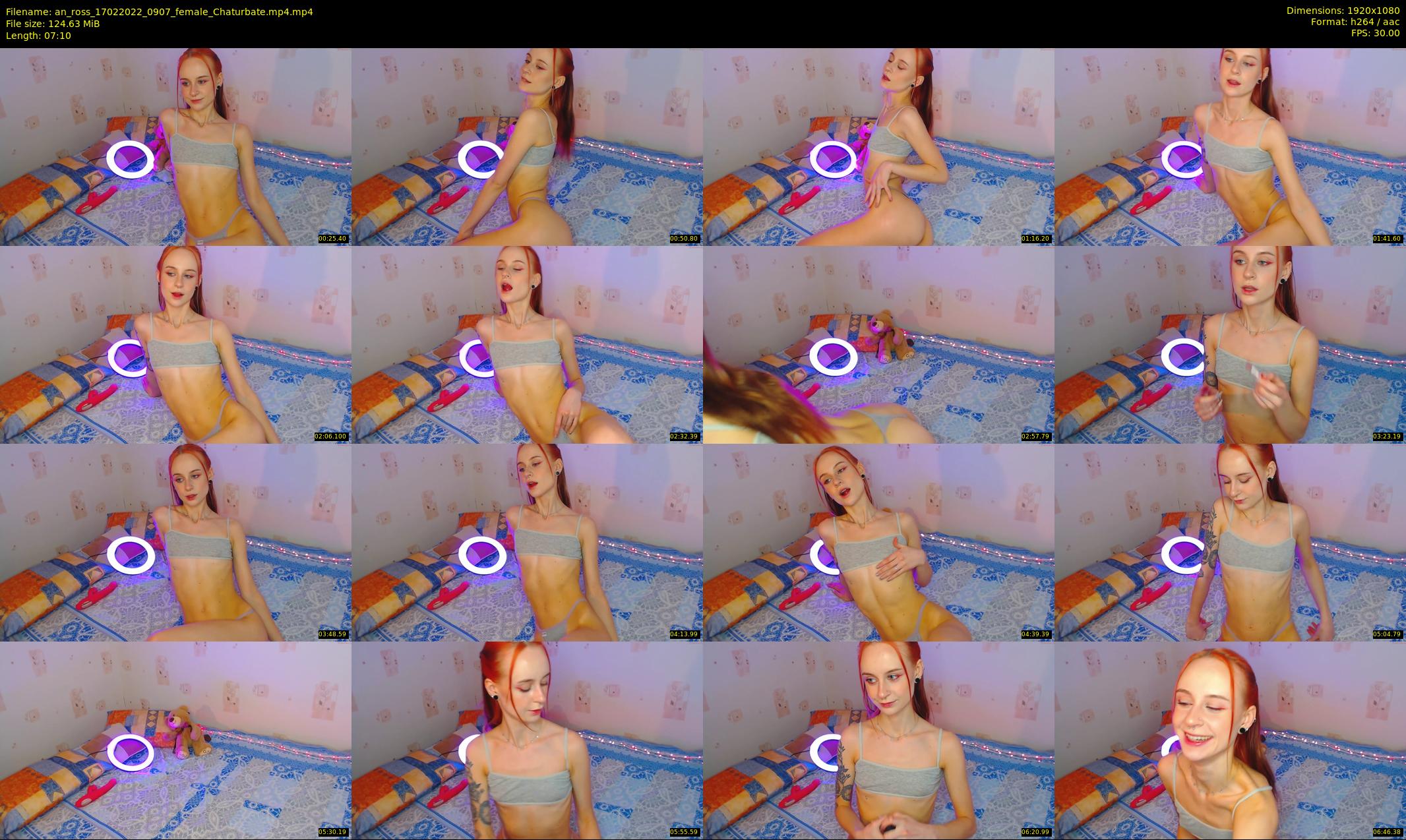 an_ross — 8 minute Chaturbate female cam show recording, 1080p, Feb 17, 2022