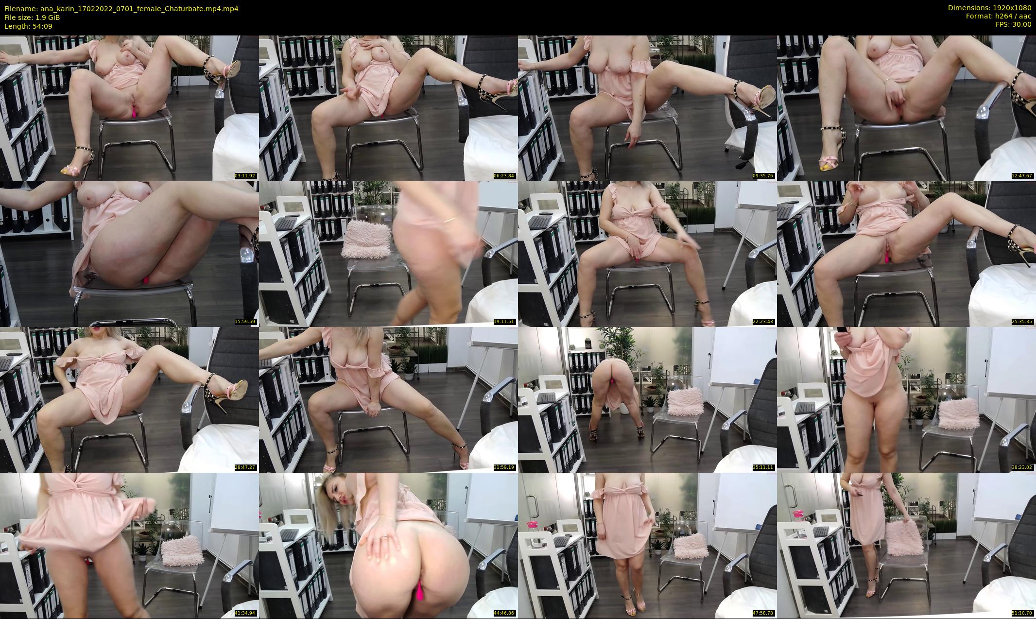 ana_karin — 55 minute Chaturbate female cam show recording, 1080p, Feb 17, 2022