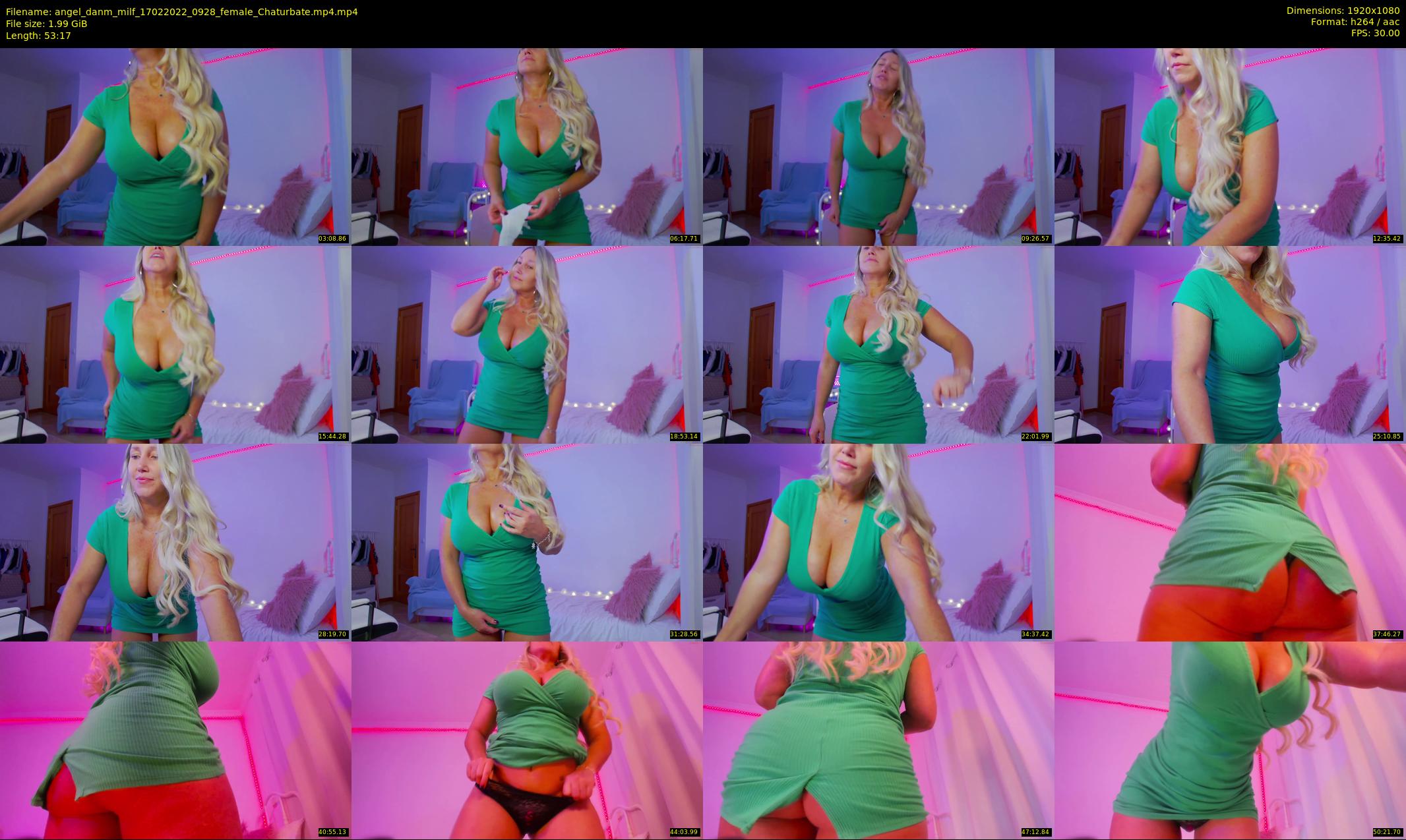 angel_danm_milf — 54 minute Chaturbate female cam show recording, 1080p, Feb 17, 2022