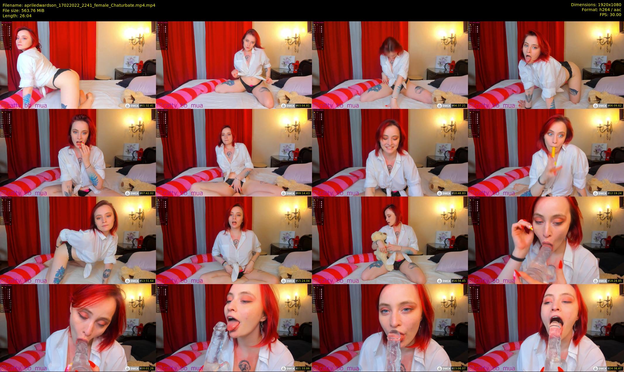 apriledwardson — 27 minute Chaturbate couple cam show recording, 1080p, Feb 17, 2022