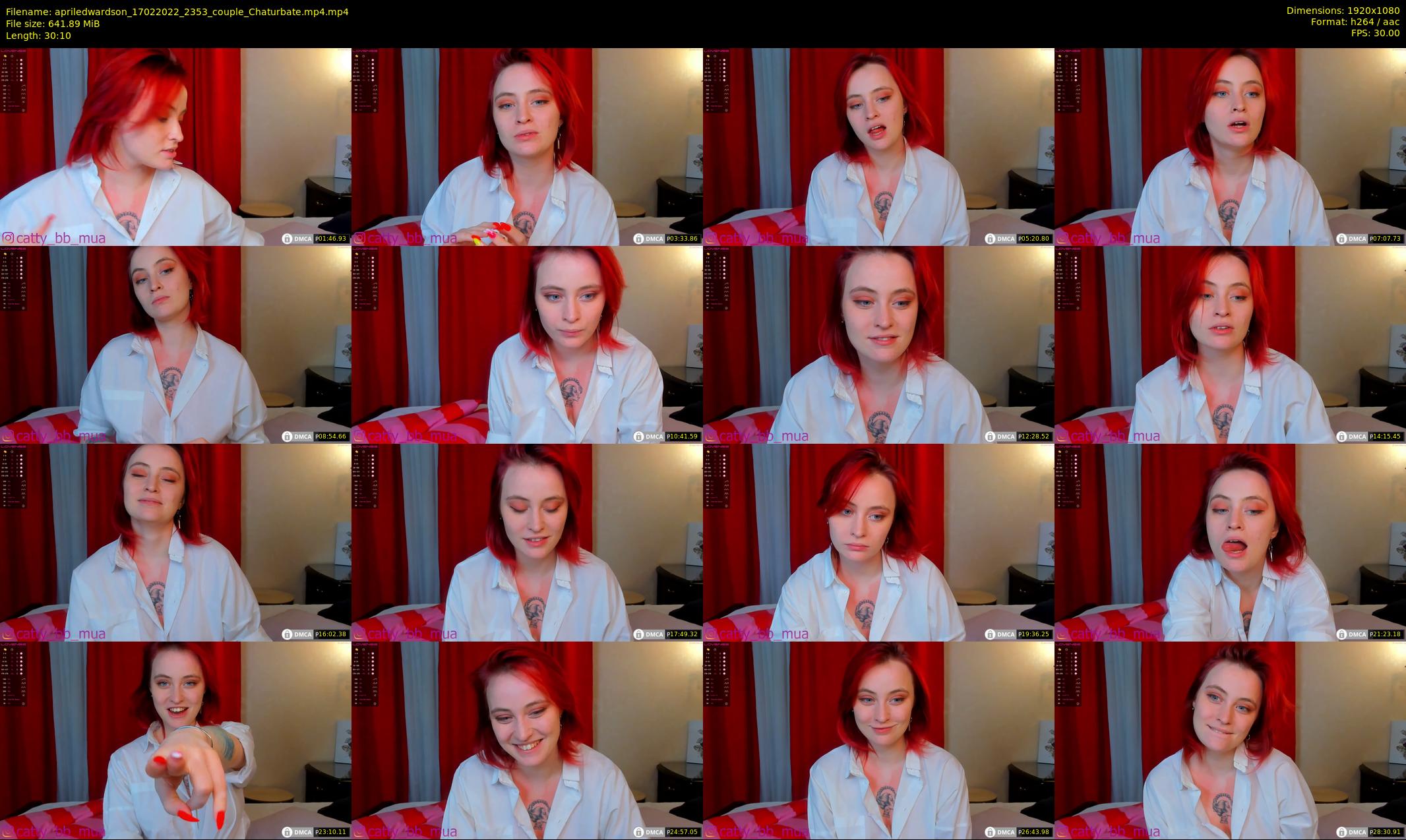 apriledwardson — 31 minute Chaturbate couple cam show recording, 1080p, Feb 17, 2022