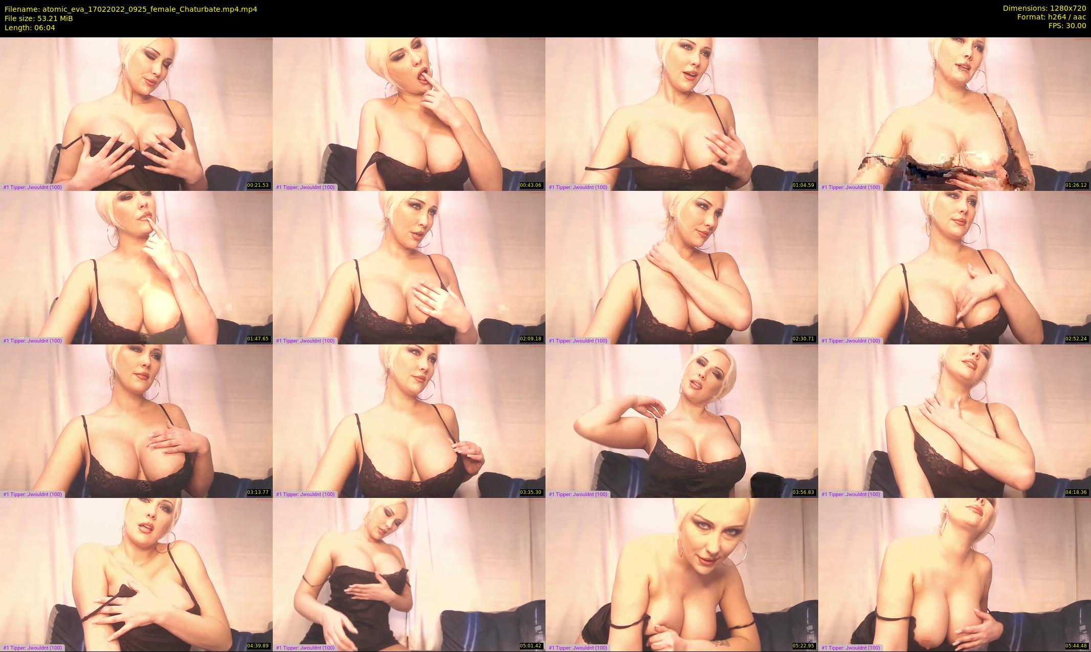 atomic_eva — 7 minute Chaturbate female cam show recording, 720p, Feb 17, 2022