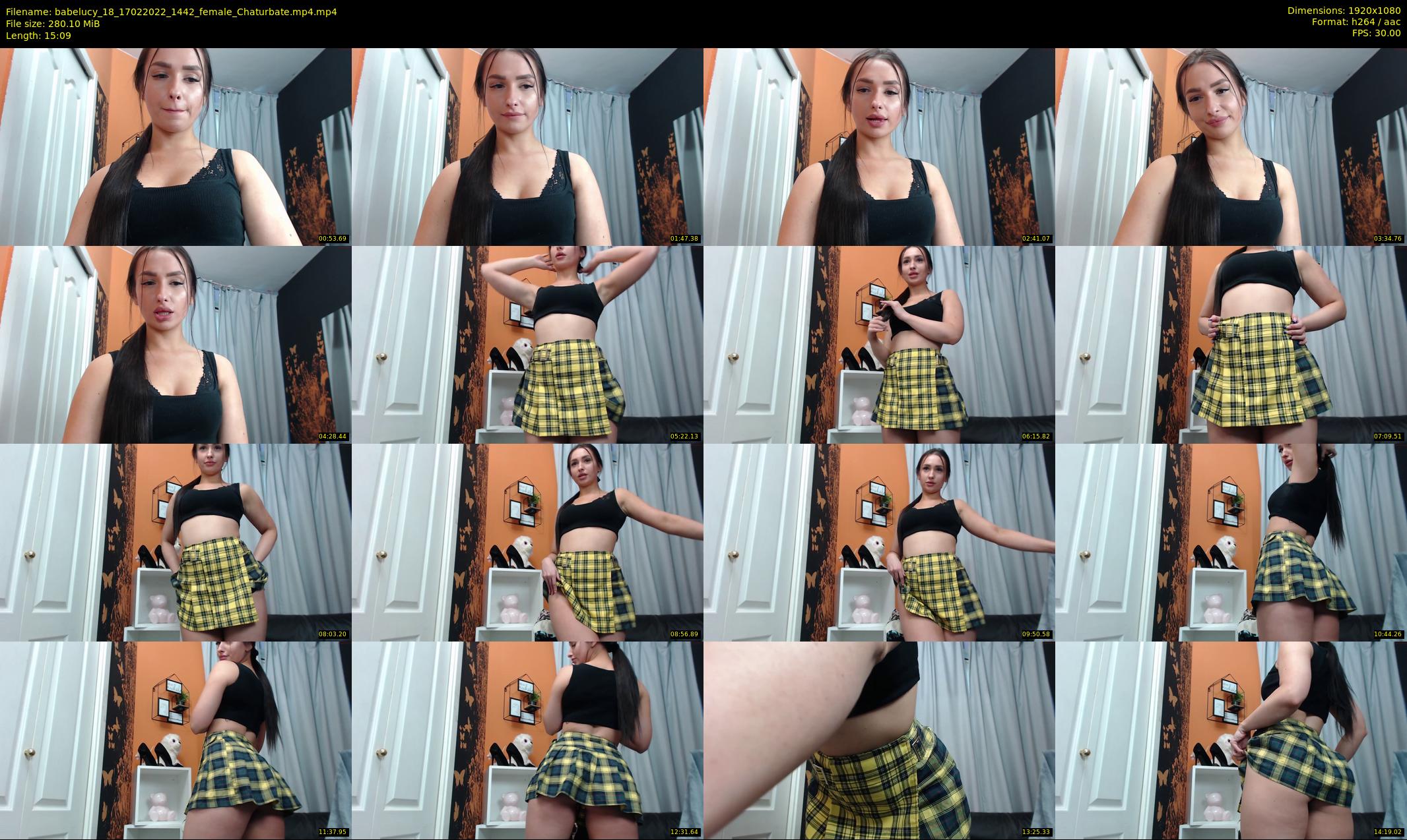 babelucy_18 — 16 minute Chaturbate female cam show recording, 1080p, Feb 17, 2022