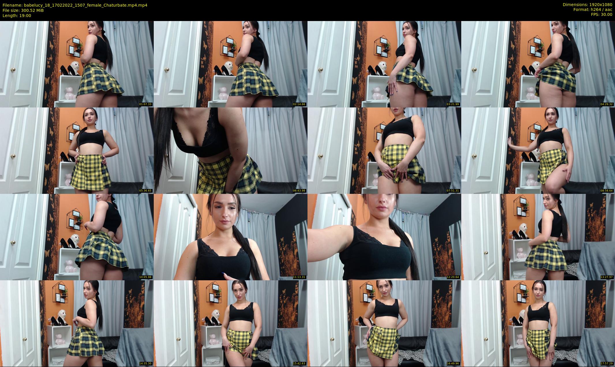 babelucy_18 — 19 minute Chaturbate female cam show recording, 1080p, Feb 17, 2022